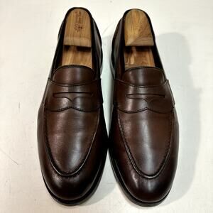 NEW HEELS + TIPS Ralph Lauren x Allen Edmonds Randolph Penny Loafer Made USA 9